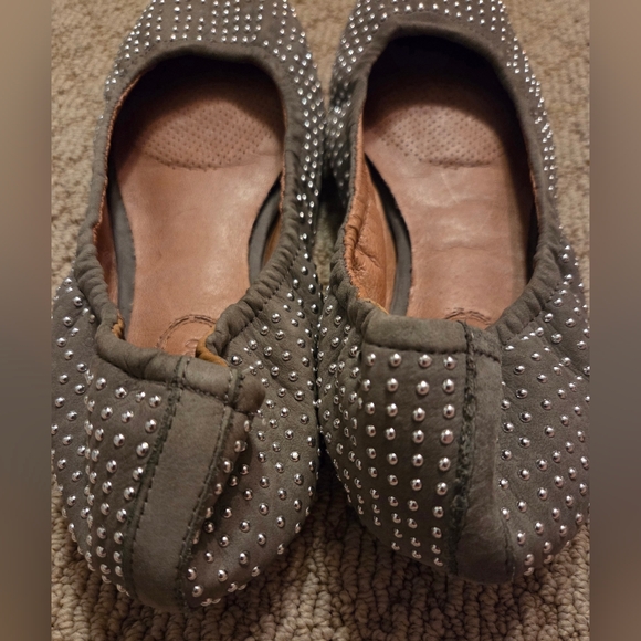 Corso Como Taupe Studded Ballet Flats | Size 9.5 (Fits Like 9) - Picture 4 of 9